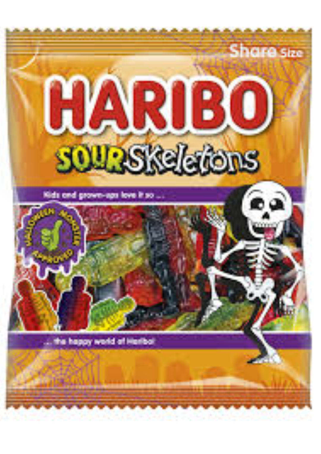 HARIBO SOUR SKELETONS 140G